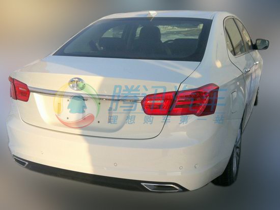 北汽绅宝D系列纯电动车型曝光 年内上市