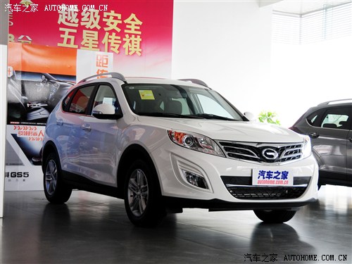 传祺gs52012款 2.0l 手动舒适版