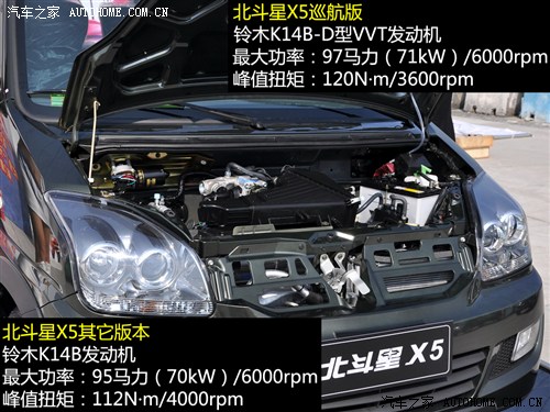 铃木昌河铃木北斗星2013款 x5 1.4l vvt 巡航型