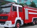 斯太尔水罐消防车1