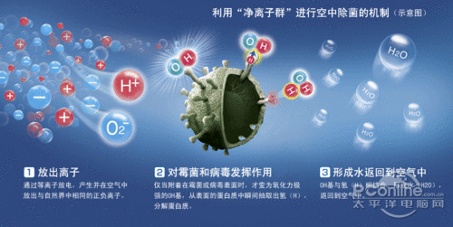 夏普 净离子群空气净化器