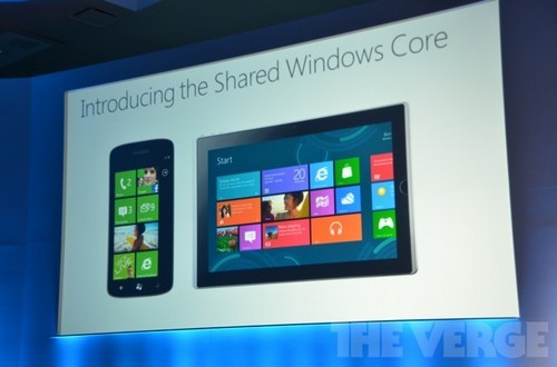 WP8与Windows 8采用相同内核