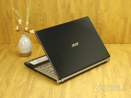 Acer V3黑色 外观图