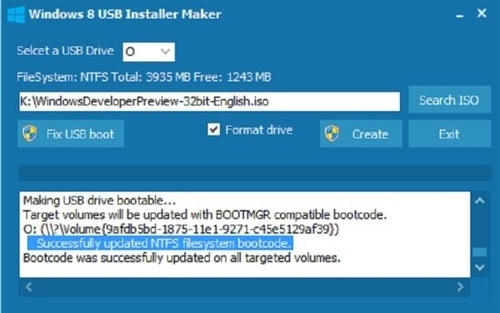 方便简捷Win8USB一键制作系统启动U盘