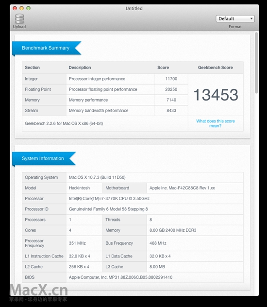 高端Ivy Bridge处理器OS X Lion下跑分先睹为快