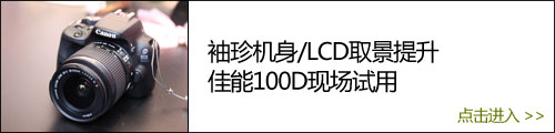 佳能100D试用