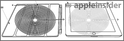 iPad无线充电专利:通过保护外壳便携充电