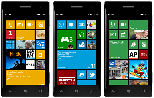 Windows Phone 8界面