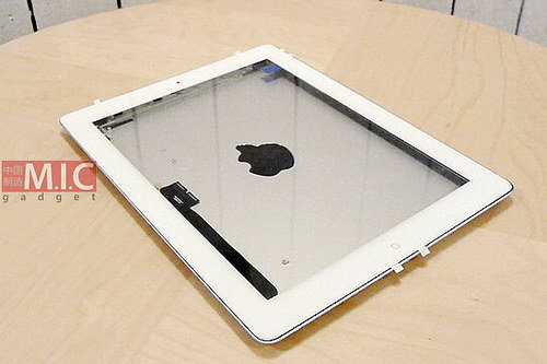 MIC再曝iPad3外壳照保留Home键