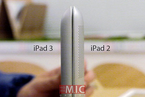 MIC再曝iPad3外壳照保留Home键