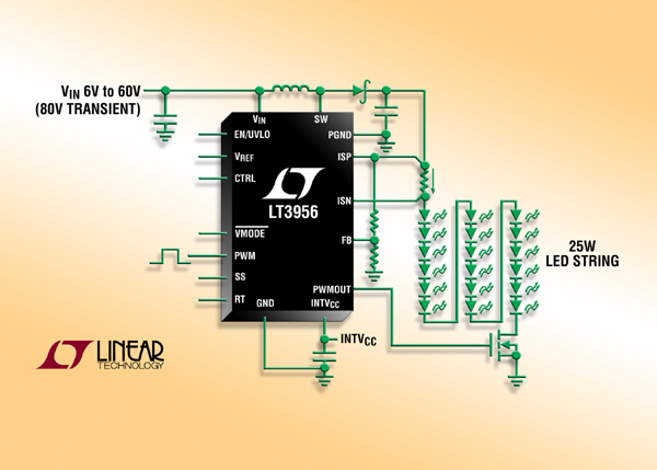 80V、恒定电压/电流转换器