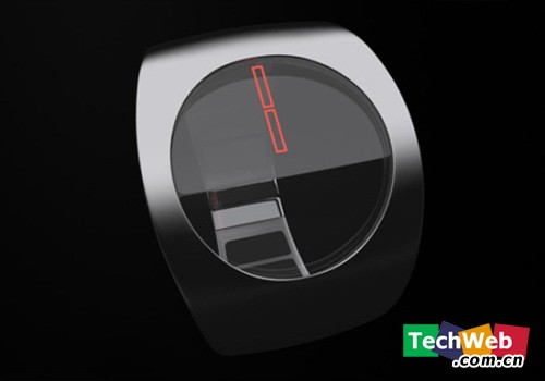 简约时尚 一款超酷数字时针手表ON AIR 电子新品 电子新奇特 电子资讯 科技创新