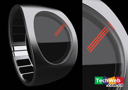 简约时尚 一款超酷数字时针手表ON AIR 电子新品 电子新奇特 电子资讯 科技创新