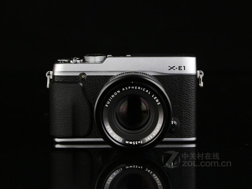 富士 X-E1黑色 正面图