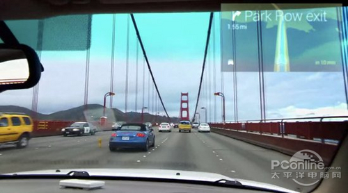 谷歌眼镜有可能改变汽车导航体验