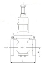 GD-20减压阀尺寸图