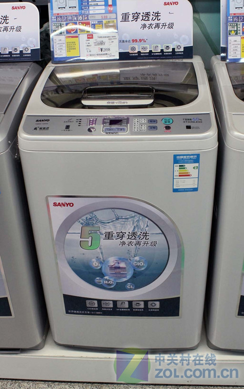 豪降800元 三洋6公斤波轮洗衣机促销