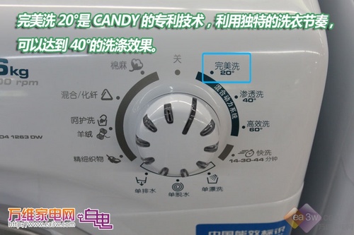 多少度洗衣才完美？CANDY全新EVO上市