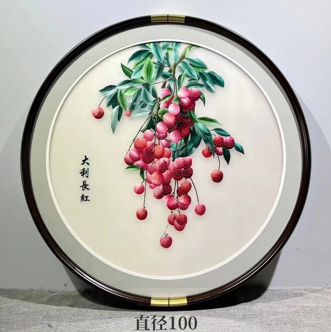 广东省惠州市惠城区观石堂画廊专业订绣设计山水画、人物画、动物画、景点画等名贵精典刺绣作品，工艺精湛、造型 独特，欢迎大家光临!