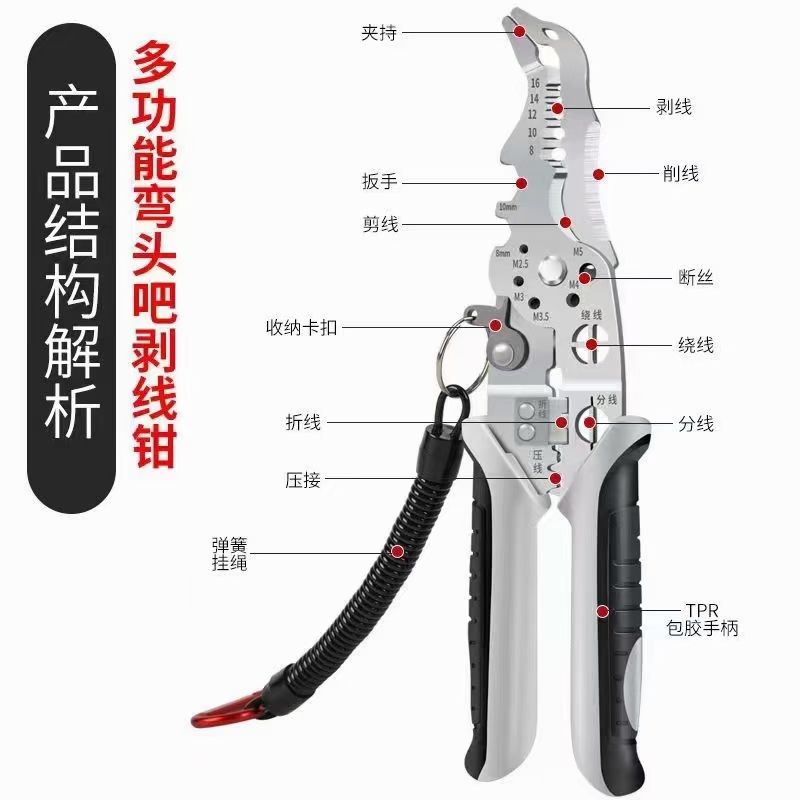 COTV全球直播-徐州久鑫金属工具制造有限公司专业生产各种新款多功能剥线钳、折叠式多功能剥线钳、各种高中档迷你断线钳、各种规格电缆剪、钢丝绳剪、钢筋板手，欢迎大家光临！