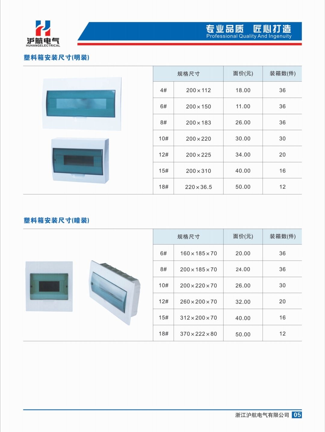 COTV全球直播-浙江沪航电气有限公司专业生产各种终端入户配电箱、网络信息弱电箱  等电位端子箱、  防水盒端子箱以及各类低压电气元器件及成套设备，欢迎大家光临！