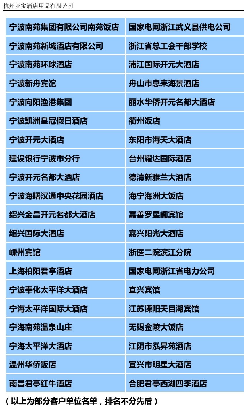 COTV全球直播-杭州亚宝酒店用品有限公司专业设计生产：酒店宴会餐桌椅、各类玻璃不锈钢智能转盘等酒店家具、酒店台布、围裙、椅套等酒店布草产品，欢迎大家光临！