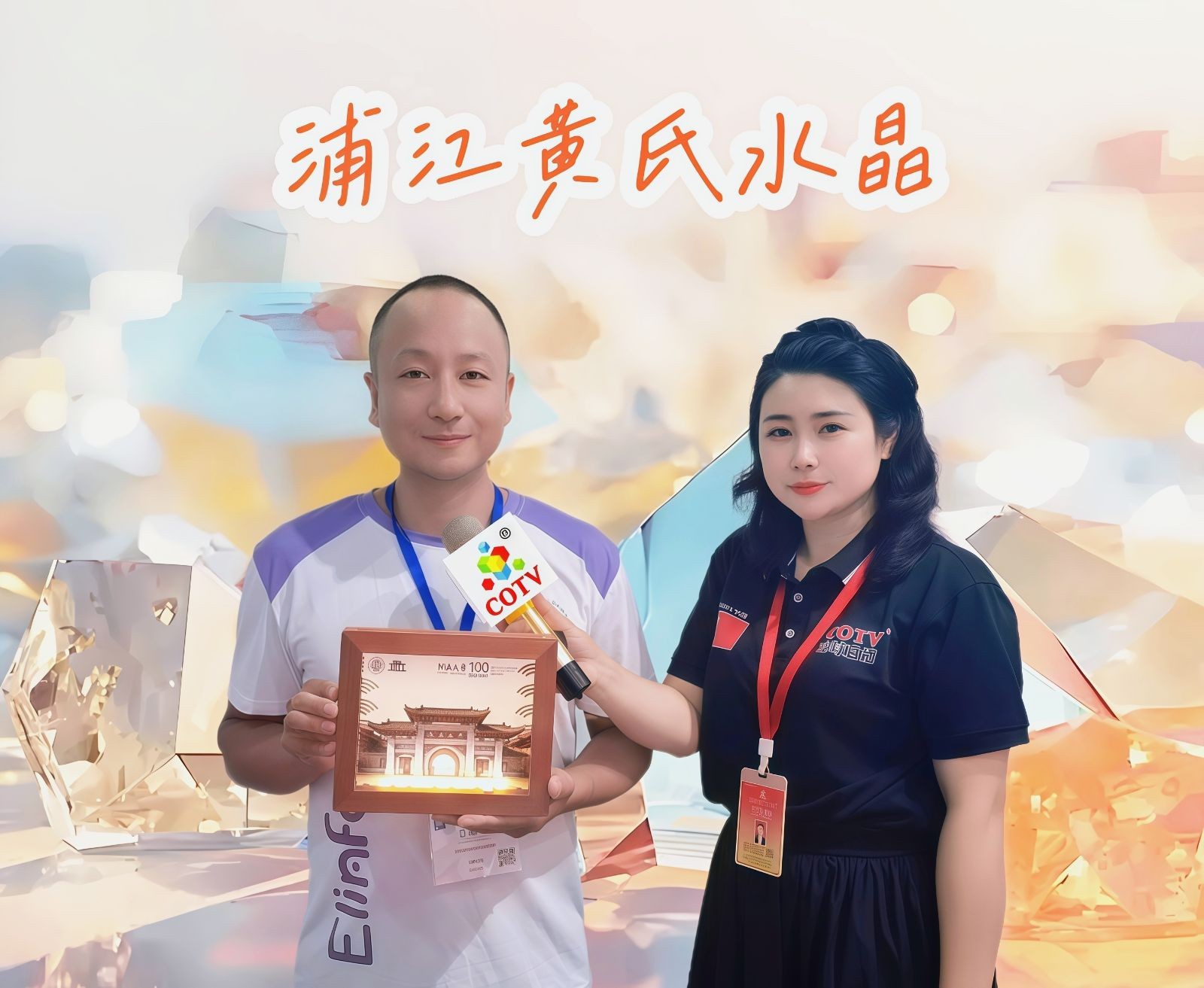 COTV全球直播-浦江县黄氏水晶有限公司专业研发生产：水晶工艺玻璃球、水晶动物、水晶玩偶工艺品，水晶摆件、水晶奖牌等水晶工艺产品，欢迎大家光临！