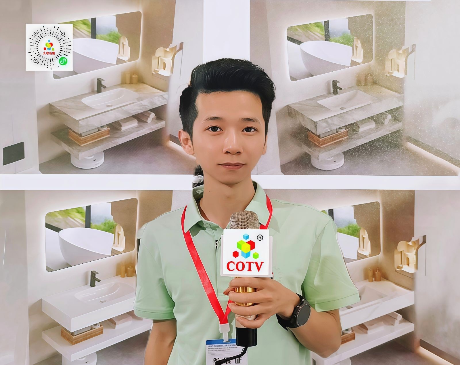 COTV 全球直播-潮州市霏梵卫浴有限公司专业生产:“皇枫世家”品牌各类浴室柜、岩板台下盆、一体盆、无缝台盆、智能镜等浴室洁具产品，欢迎大家光临!