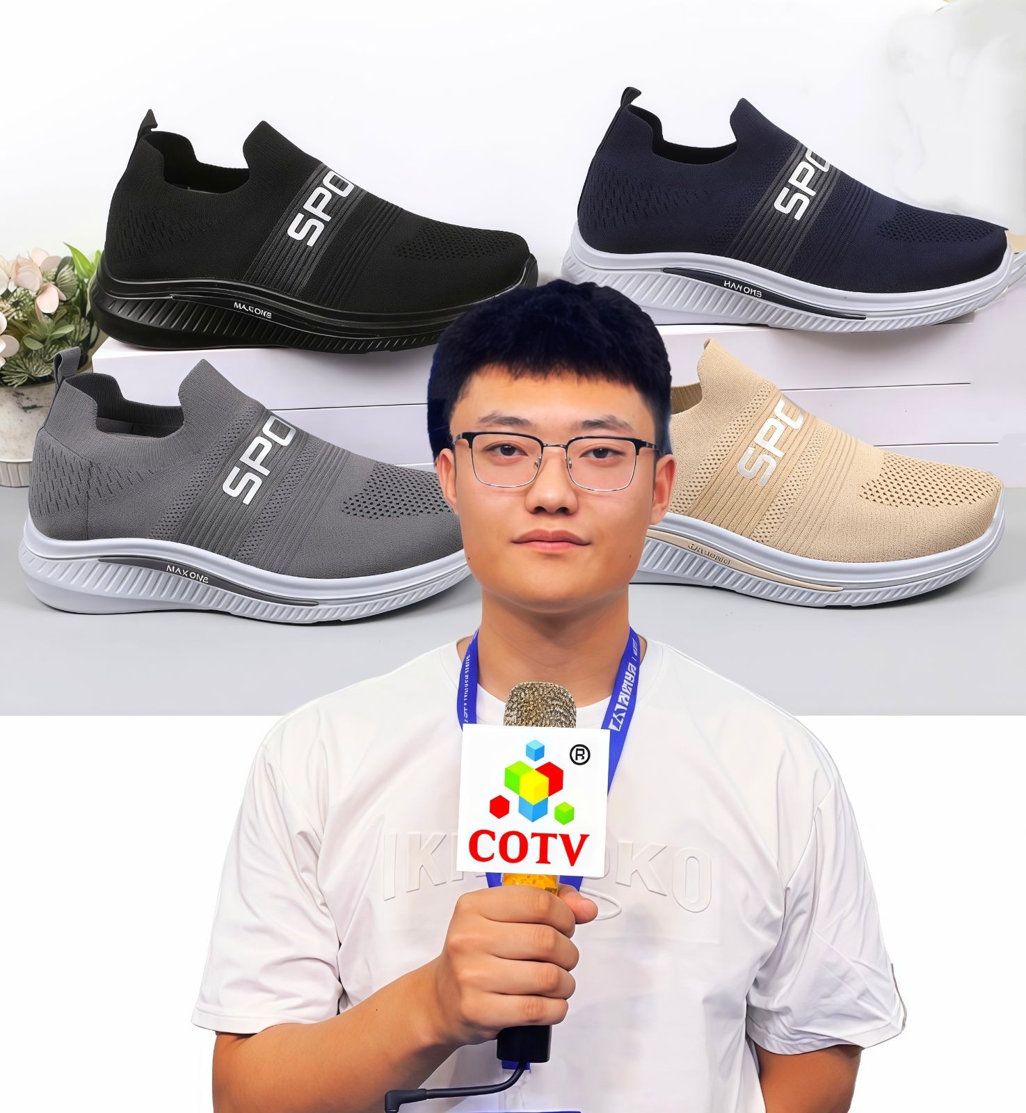 COTV全球直播-洛阳誉回九鞋业有限公司专集开发、设计、生产、销售为一体的鞋类制造企业，公司主要生产:PVC、PU休闲布鞋、飞织鞋等鞋类产品，欢迎大家光临！