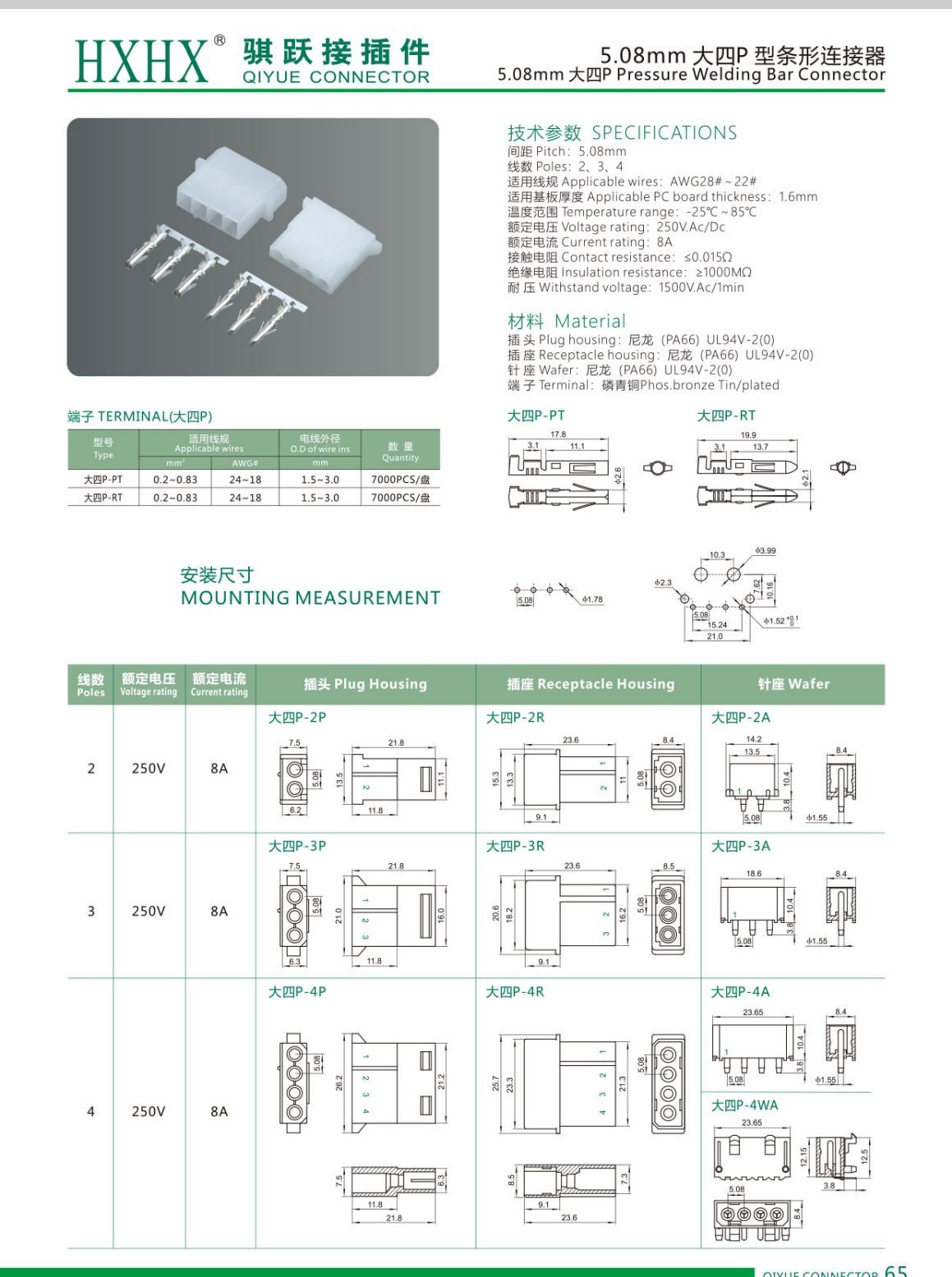 COTV全球直播-浙江骐跃接插件有限公司专业生产“HXHX”端子、胶壳、针座、插片、护套、铜带、压线帽、冷压端子、轻触开关、船形及微动开关、PVC管、继电器等电子元件，欢迎大家光临！