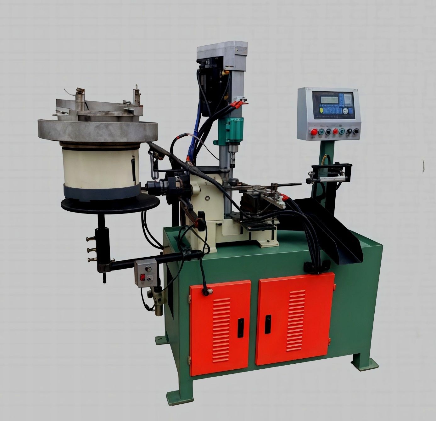 COTV全球直播-温州市峰顺自动化有限公司专业生产：全自动数控机床、油压机床、车铣复合机床、不锈钢振动盘、各种电主轴机头、自动车床，攻丝机打横孔、冲床调直落料机等产品，欢迎大家光临！