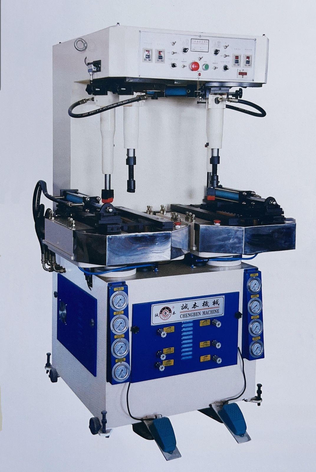 COTV全球直播-温州诚本机械有限公司、温州瑞乐轻工机械有限公司专业生产：自动上胶后帮机、新型围条压合机、自动后踵结帮机、多功能自动成型机、智能压合机、橡胶/塑料开放式炼胶机等设备，欢迎大家光临！