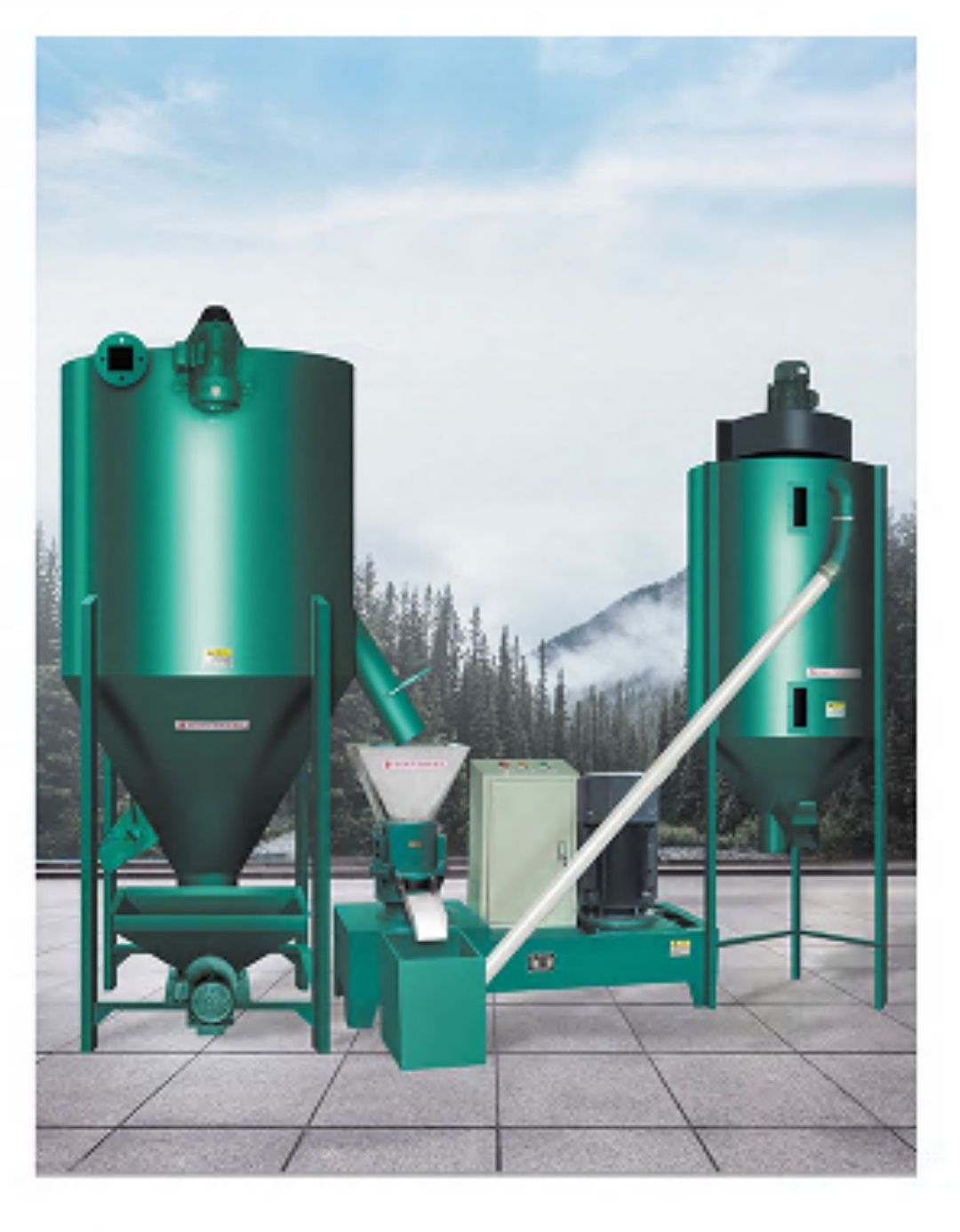 COTV全球直播-嵊州市金塔通用机械有限公司生产50公斤、100公斤、250公斤、350公斤、600公斤、1000公斤、2500公斤的饲料机械，及搅拌机、冷却机、铡草机、粉碎机、上料机，欢迎大家光临！