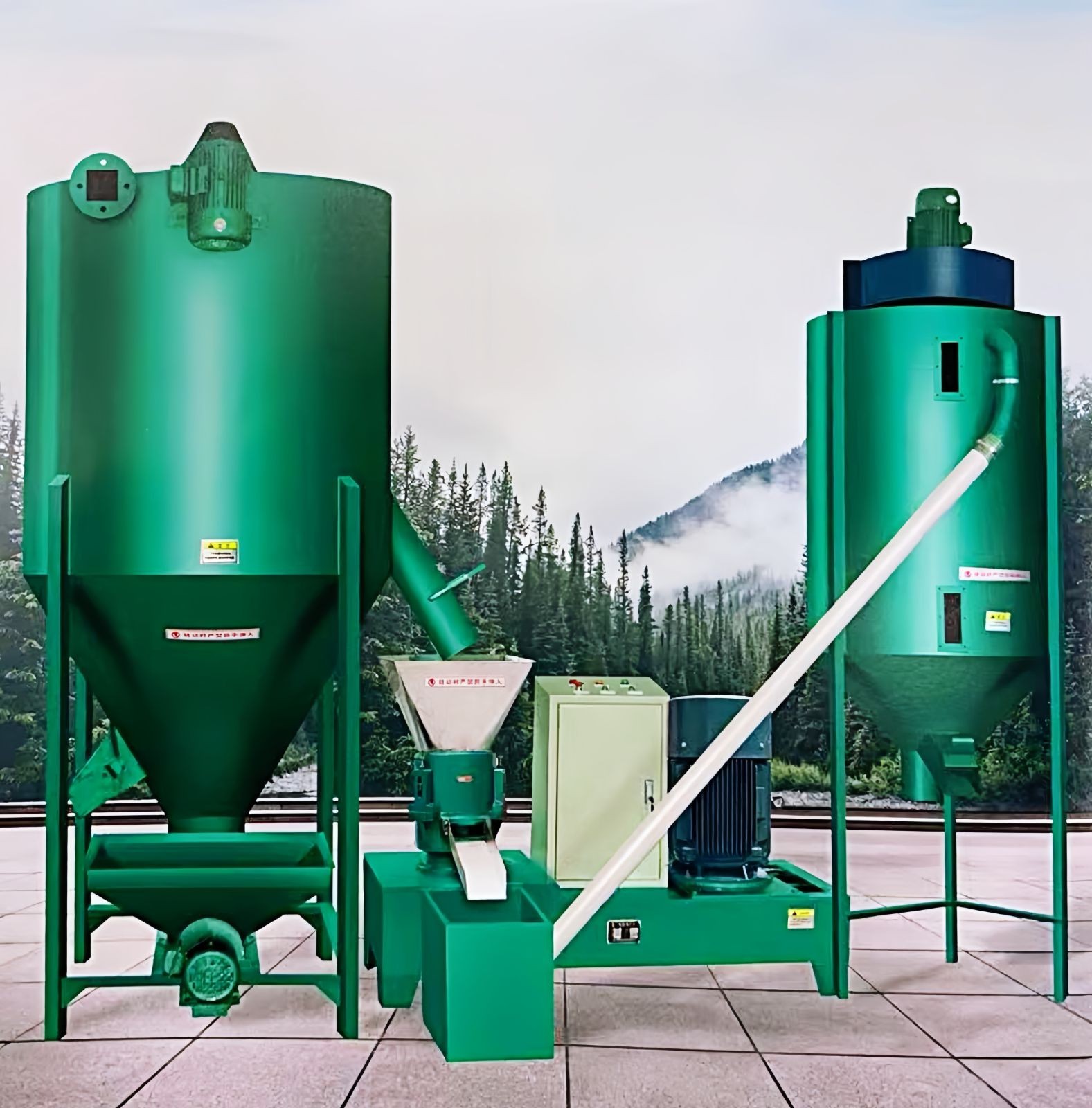 COTV全球直播-嵊州市金塔通用机械有限公司生产50公斤、100公斤、250公斤、350公斤、600公斤、1000公斤、2500公斤的饲料机械，及搅拌机、冷却机、铡草机、粉碎机、上料机，欢迎大家光临！