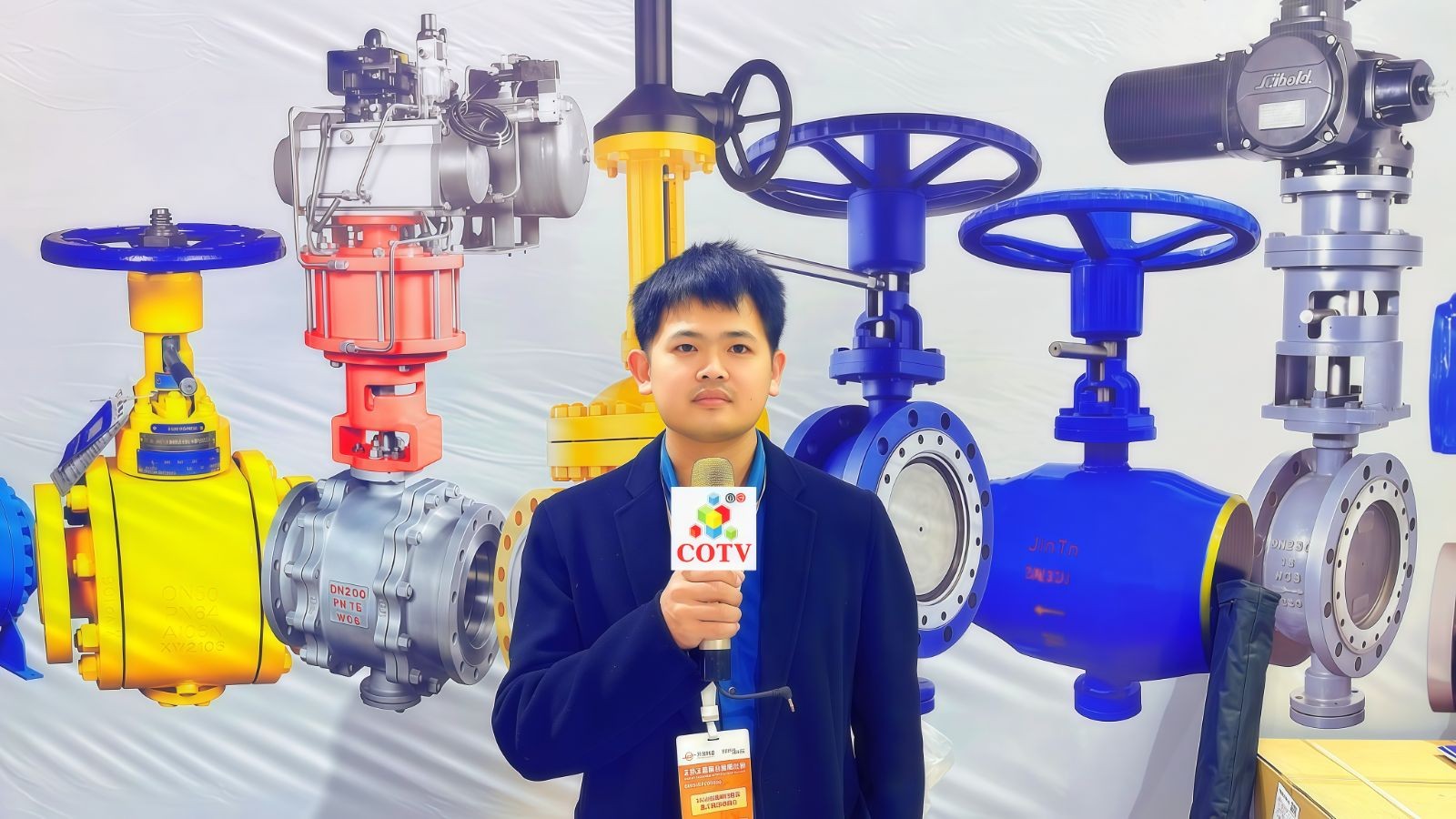 COTV全球直播：福建省真特阀门科技有限公司专业生产各种球阀、闸阀、蝶阀、水阀、气流控制阀等产品，总经理洪俊瑜欢迎大家光临！