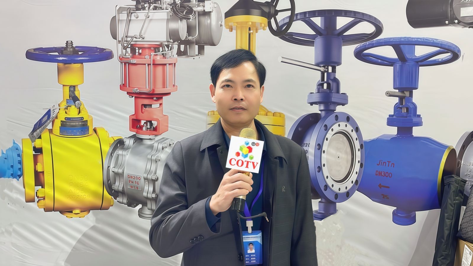COTV全球直播：福建省真特阀门科技有限公司专业生产各种球阀、闸阀、蝶阀、水阀、气流控制阀等产品，总经理洪俊瑜欢迎大家光临！
