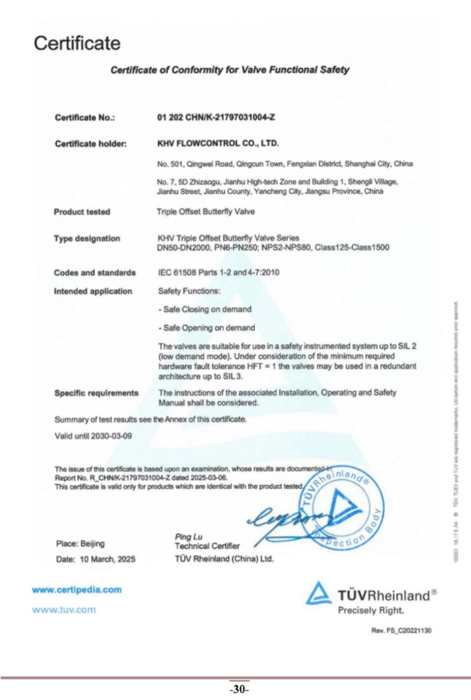 COTV全球直播：上海开维喜阀门有限公司专业生产高频阀、程控并关阀、球阀、蝶阀，高压加氢阀、盘阀、滑阀，闸阀、截止阀、旋塞阀、止回阀及节流阀，欢迎大家光临！