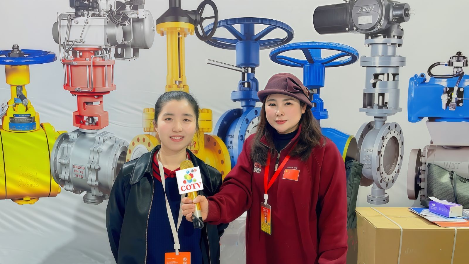 COTV全球直播：福建省真特阀门科技有限公司专业生产各种球阀、闸阀、蝶阀、水阀、气流控制阀等产品，总经理洪俊瑜欢迎大家光临！