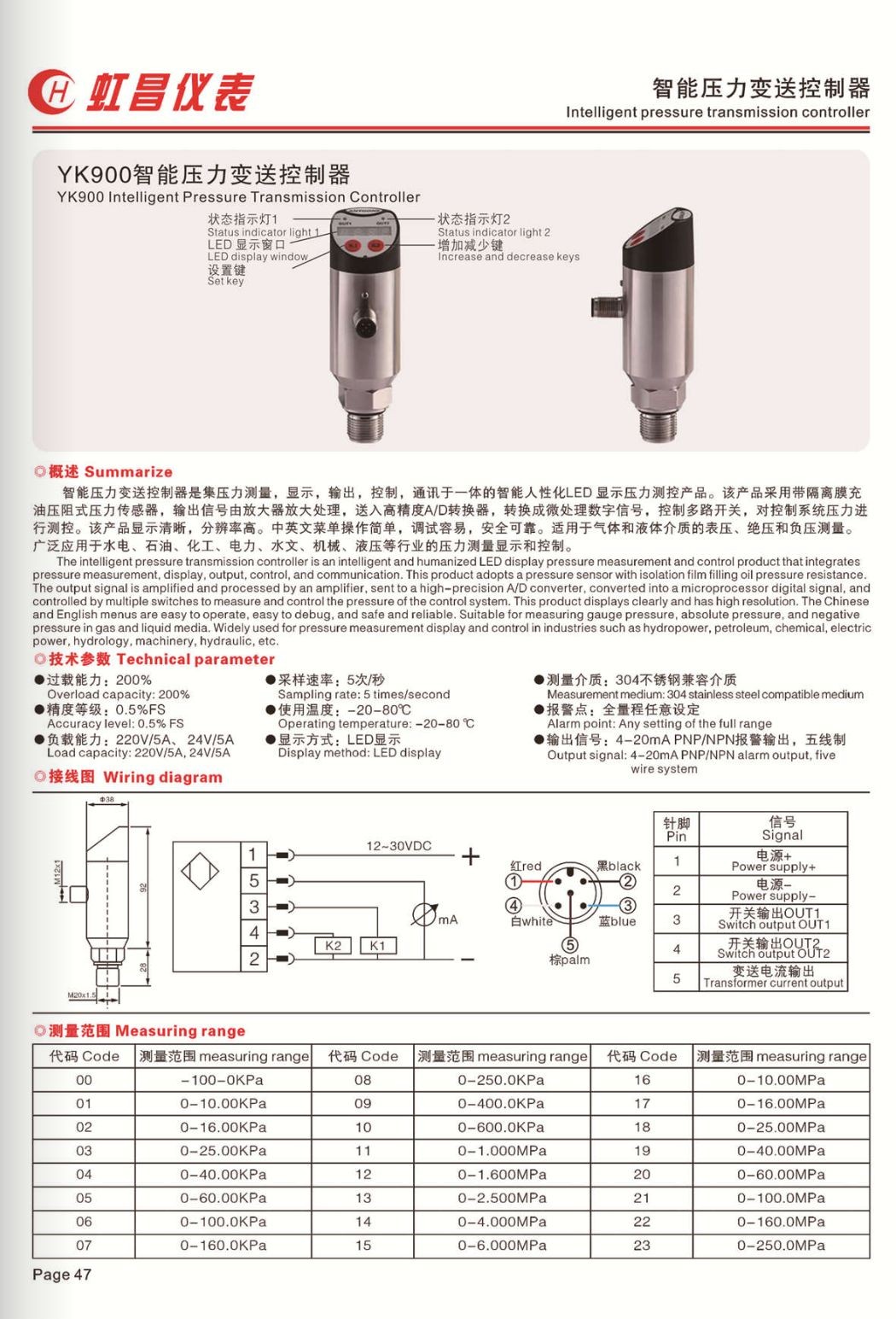COTV全球直播:温州虹昌仪表有限公司专业生产扩散硅压力变送器、精密数字压力表、防爆数字压力表、数字电接点压力表、智能压力控制器、数显温度仪、防爆温度仪器等,地址:浙江乐清柳市,欢迎大家光临! COTV全球直播:温州虹昌仪表有限公司专业生产扩散硅压力变送器、精密数字压力表、防爆数字压力表、数字电接点压力表、智能压力控制器、数显温度仪、防爆温度仪器等,地址:浙江乐清柳市,欢迎大家光临!