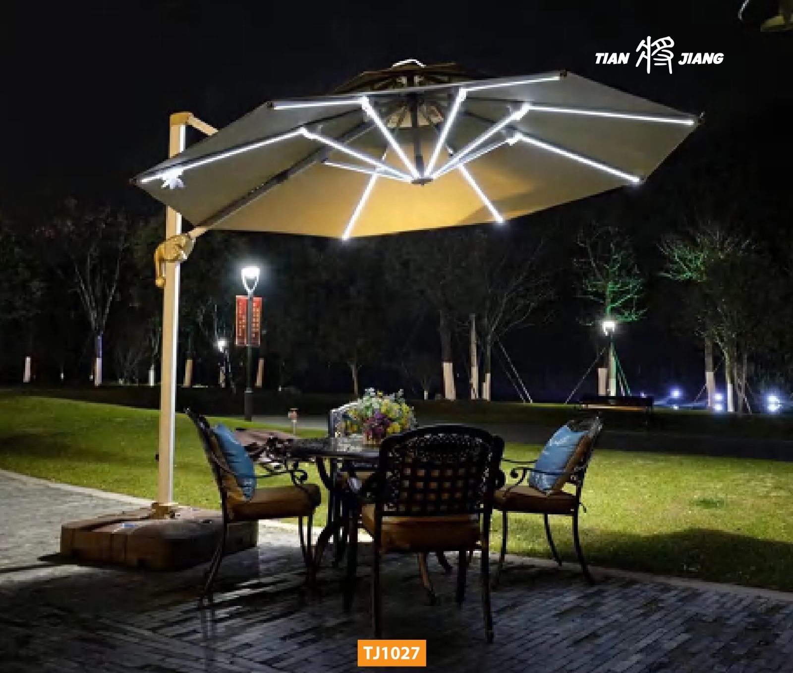 COTV全球直播-台州天将伞业有限公司专业生产：户外遮阳伞、各种户外雨伞、太阳伞，岗位工作伞、户外休闲家具以及各种时新摆件、挂件工艺品，欢迎大家光临！