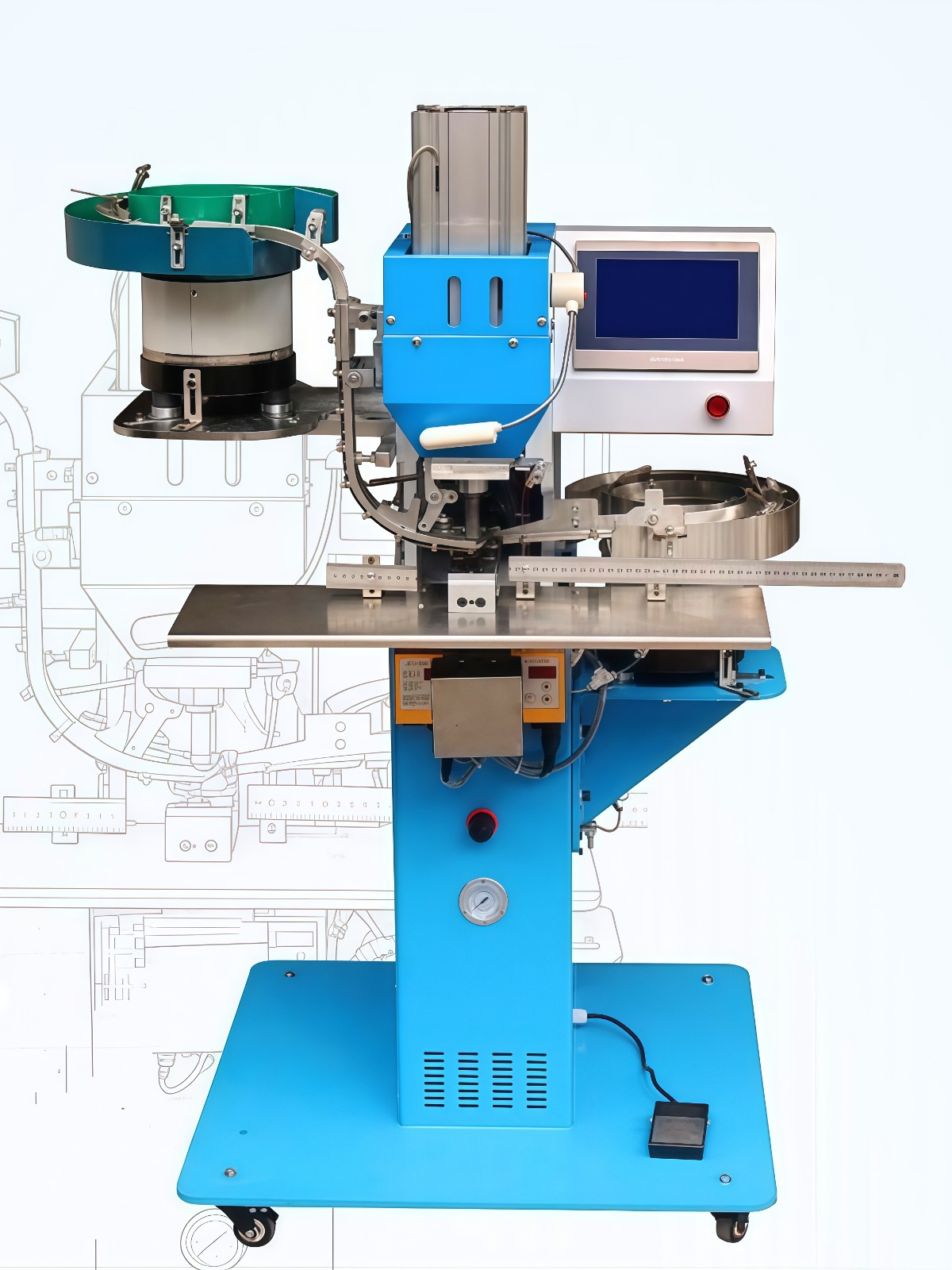 COTV全球直播-温州市煜丰机械制造厂专业生产自动冲孔打扣机、五爪扣，摇头扣、铆钉、四合扣、槽扣、鸡眼扣、自动冲孔打扣窗帘环一体机以及自动上胶围拉链机、锤平机、折边机、包条机，欢迎大家光临！