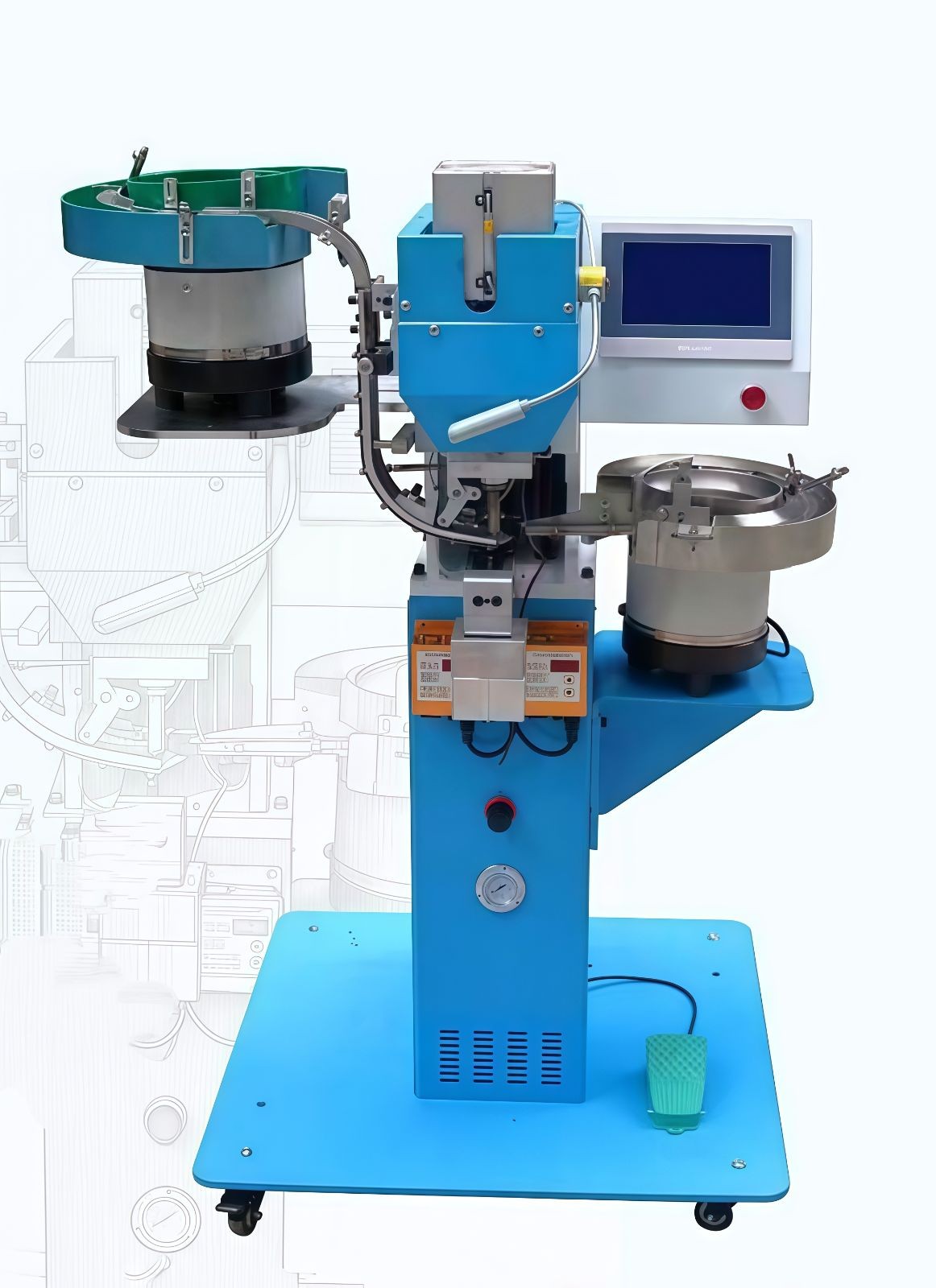 COTV全球直播-温州市煜丰机械制造厂专业生产自动冲孔打扣机、五爪扣，摇头扣、铆钉、四合扣、槽扣、鸡眼扣、自动冲孔打扣窗帘环一体机以及自动上胶围拉链机、锤平机、折边机、包条机，欢迎大家光临！