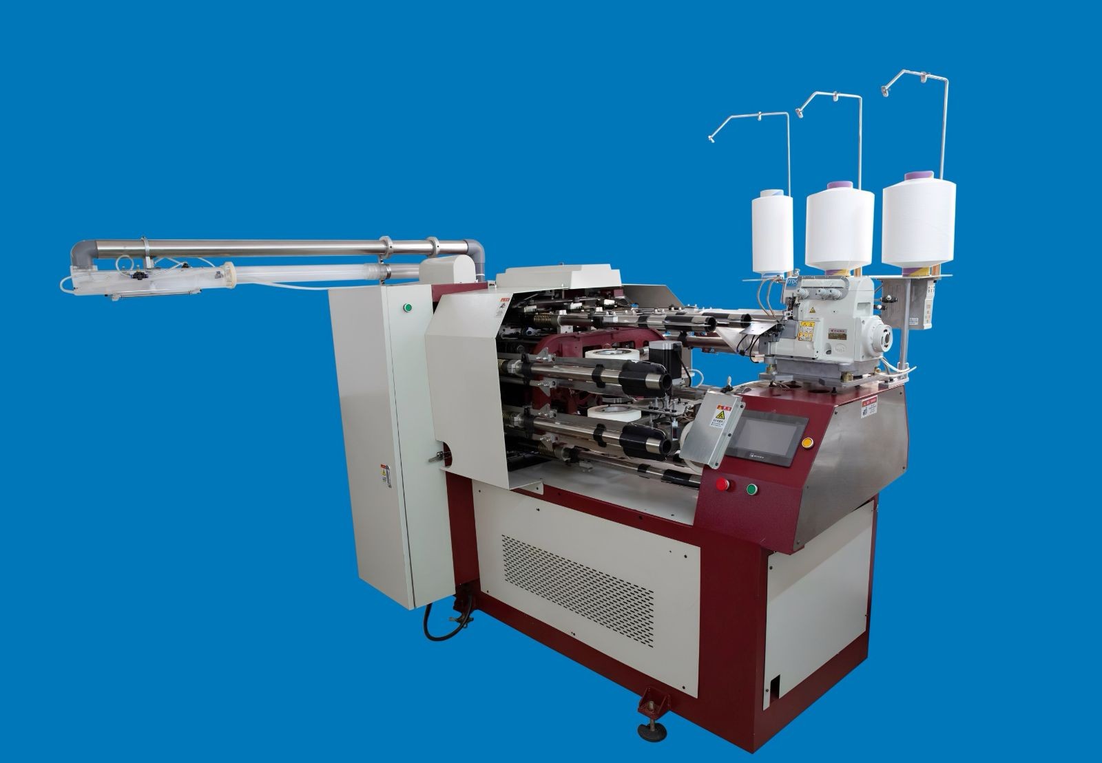 COTV全球直播-义乌市剑影纺织科技有限公司专业研发生产: 自动联合缝档一体机、自动缝头机、双管缝头机、双管自动剪线机等纺织袜机机械产品，欢迎大家光临！