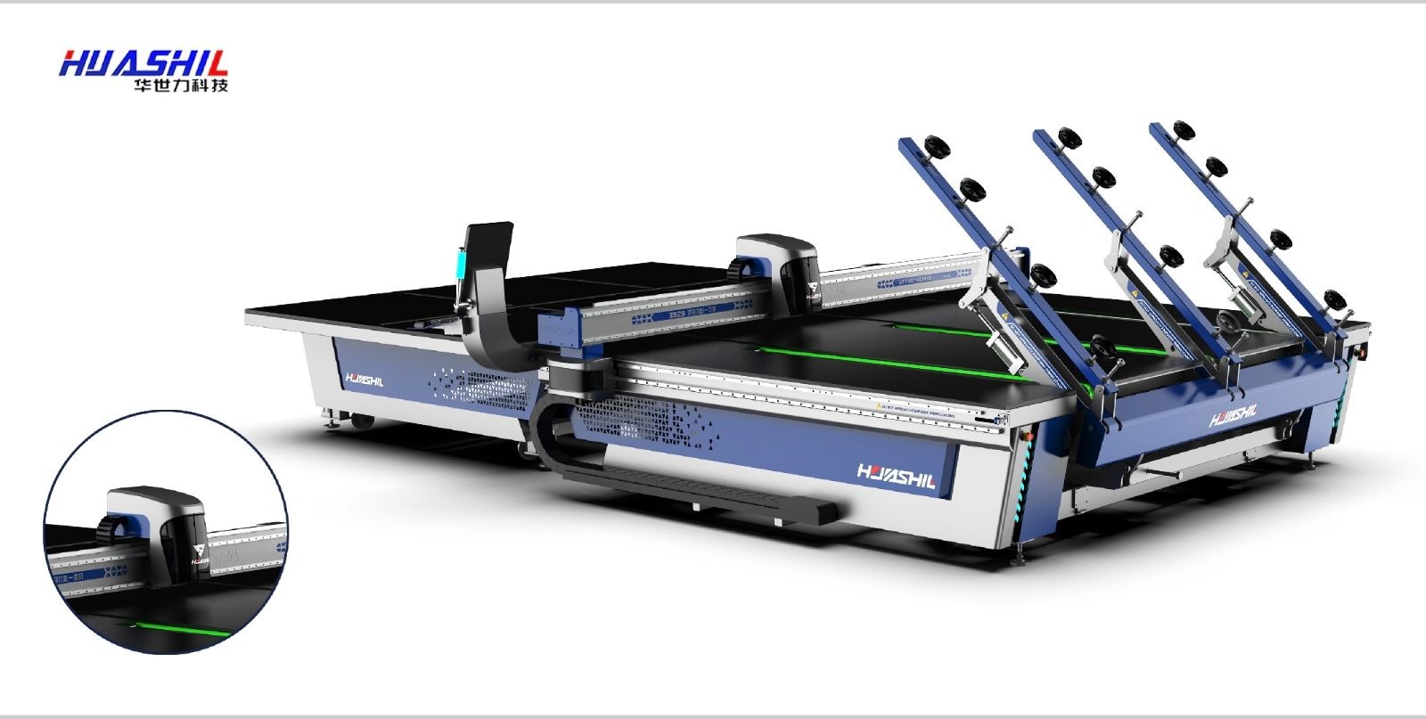 COTV全部直播-山东华世力自动化科技有限公司、拉恩（山东）自动化科技有限公司专业生产玻璃切割流水线，智能玻璃理片系统，智能玻璃激光打标机、玻璃上片切割一体机，欢迎大家光临！