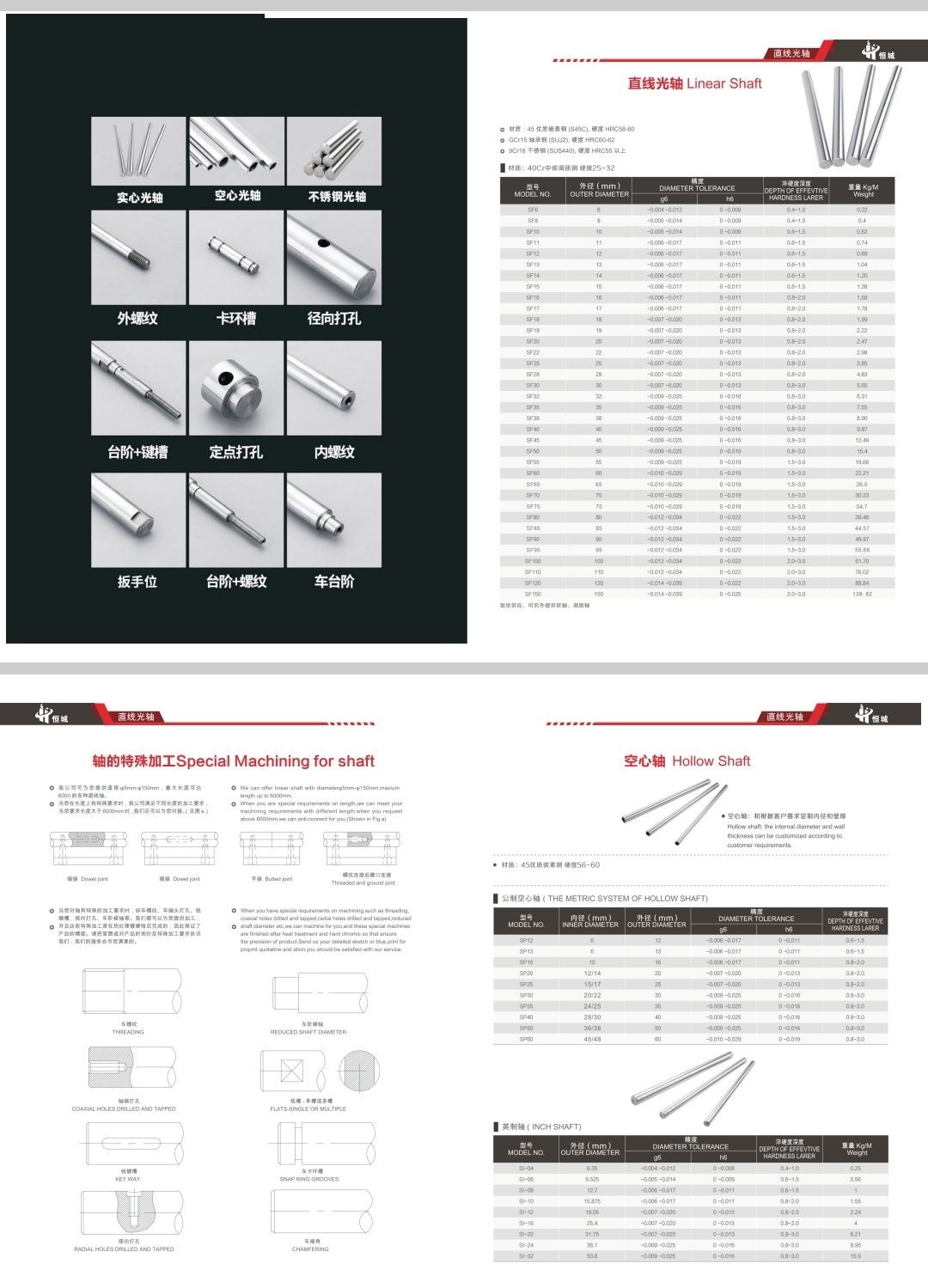 COTV全球直播-丽水市恒城轴承有限公司专业生产直线光轴、滚珠丝杆支撑座、双轴心导轨系列、线性导轨系列、直线滑动单元滑块、圆柱直线导轨、直线轴承、杆端关节轴承、向心关节轴承，等产品，欢迎大家光临！