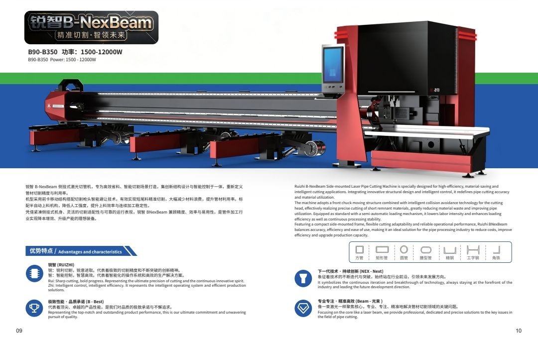 COTV全球直播-佛山市明州智能设备有限公司专业生产:锐智B-NexBea、净智L-PurePro、巧工匠M、易切巧捷Q、战警X系列X12Y-2双前卡激光切管机、等智能激光切割设备，欢迎大家光临！