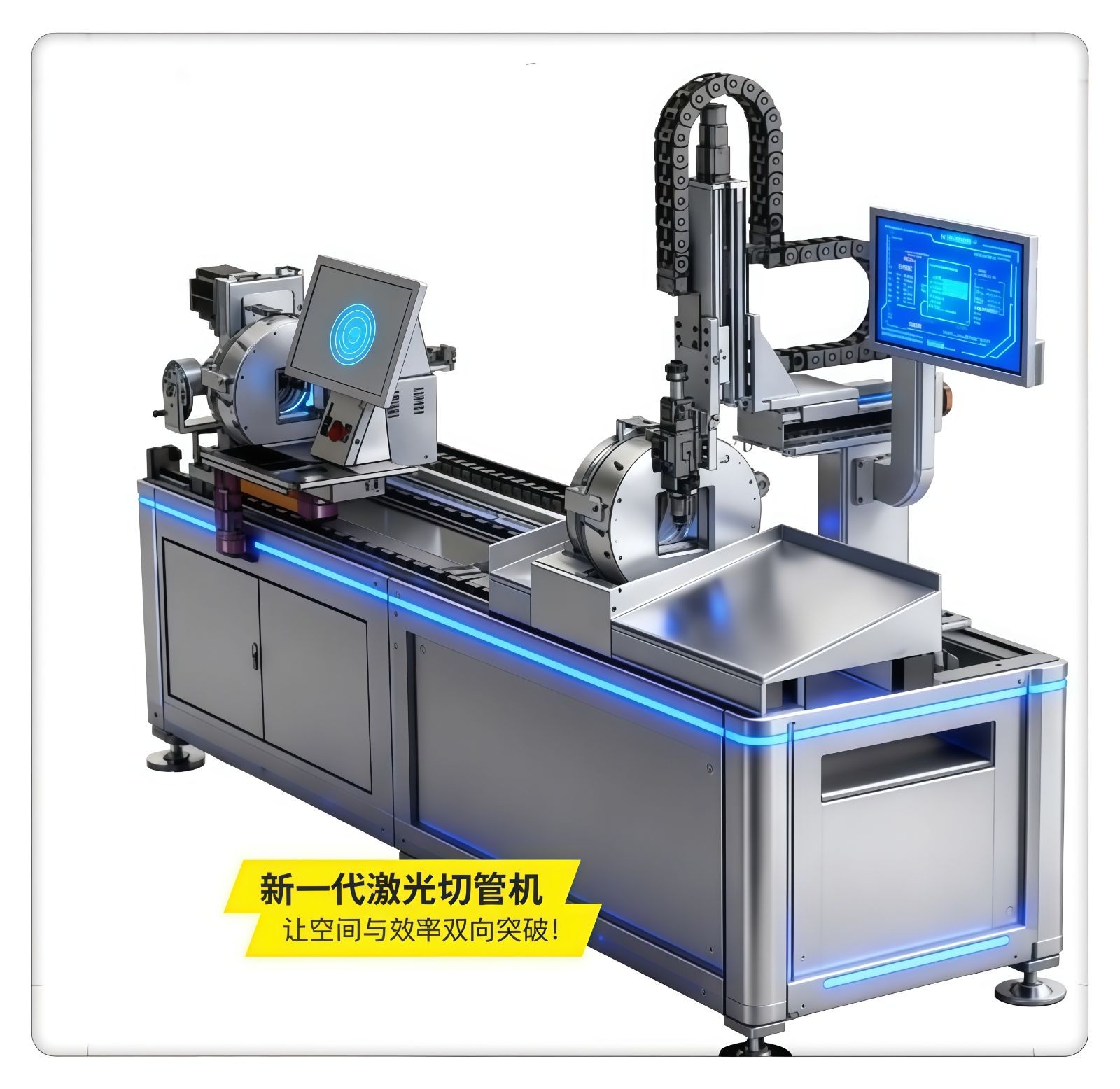 COTV全球直播-佛山市明州智能设备有限公司专业生产:锐智B-NexBea、净智L-PurePro、巧工匠M、易切巧捷Q、战警X系列X12Y-2双前卡激光切管机、等智能激光切割设备，欢迎大家光临！