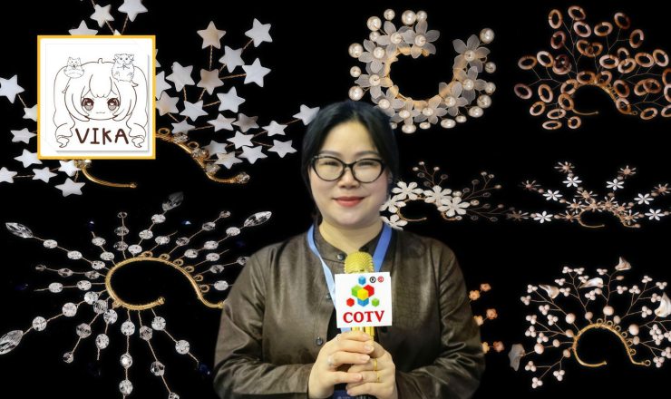 COTV全球直播-东阳市维卡饰品有限公司专业生产：新娘头带、发梳、腰带、手棒花、胸花、鞋花、服装辅料等产品；设计时尚、做工精制，款式多样，欢迎大家光临！