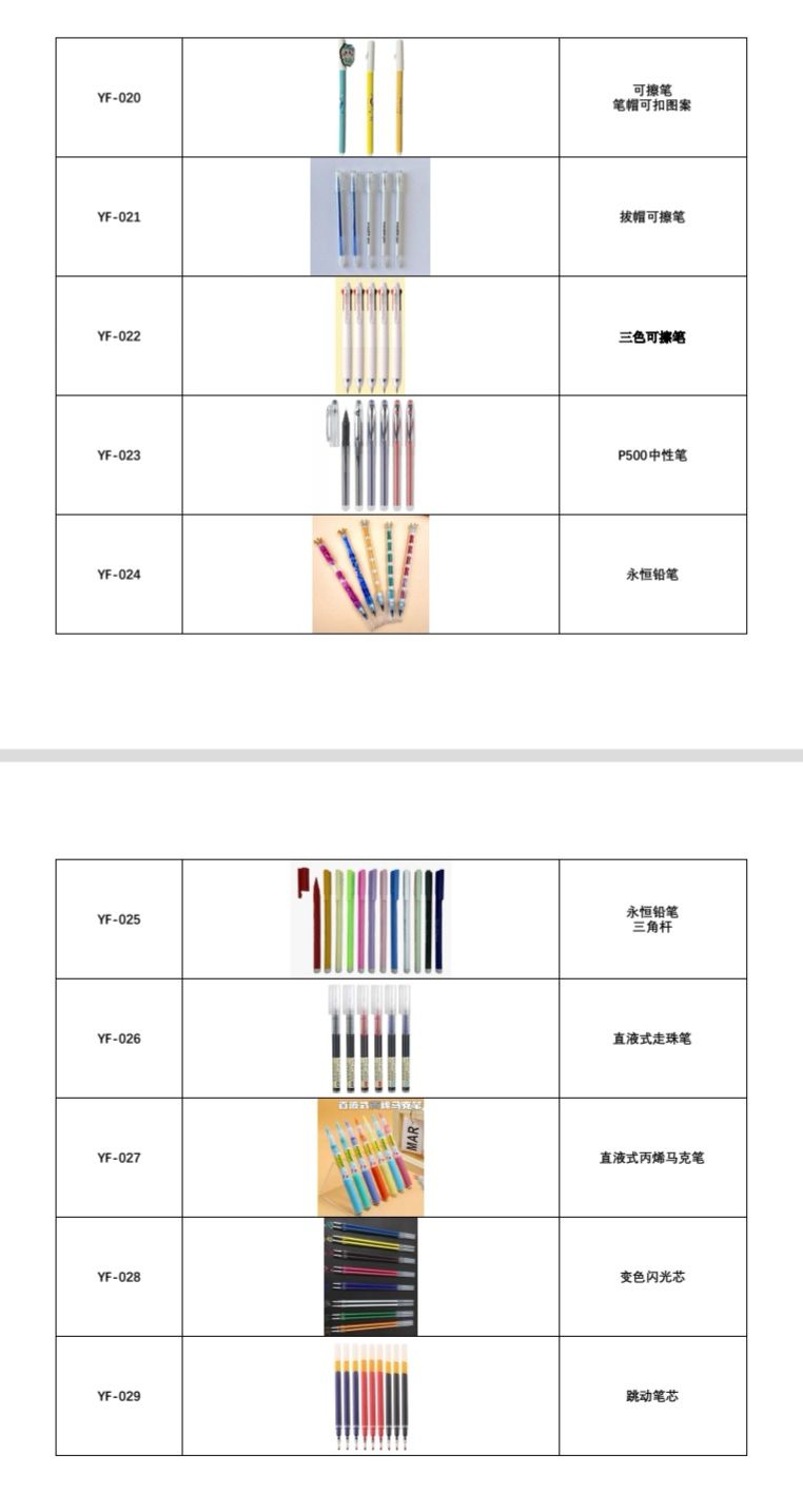 COTV全球直播-桐庐迎丰制笔有限公司专业生产:中性笔、可擦笔、美术高光笔、点点胶笔、高温消失笔及永恒铅笔等文具产品,总经理李悦欢迎大家光临! COTV全球直播-桐庐迎丰制笔有限公司专业生产:中性笔、可擦笔、美术高光笔、点点胶笔、高温消失笔及永恒铅笔等文具产品,总经理李悦欢迎大家光临!