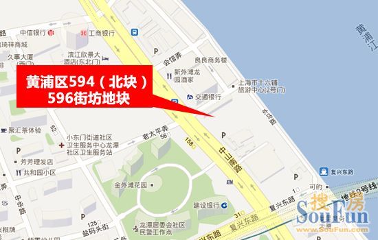 黄浦区594（北块）、596街坊地块